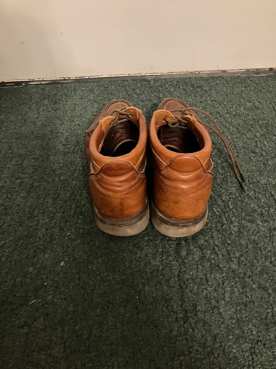 Lot Of (2) WC Russell Moccasin Co boots 9.5 D Berlin Wisconsin USA W C main image 9
